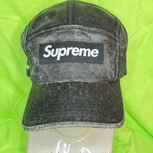 Supreme Coated Cordura Camp Cap Black - SS22 - US